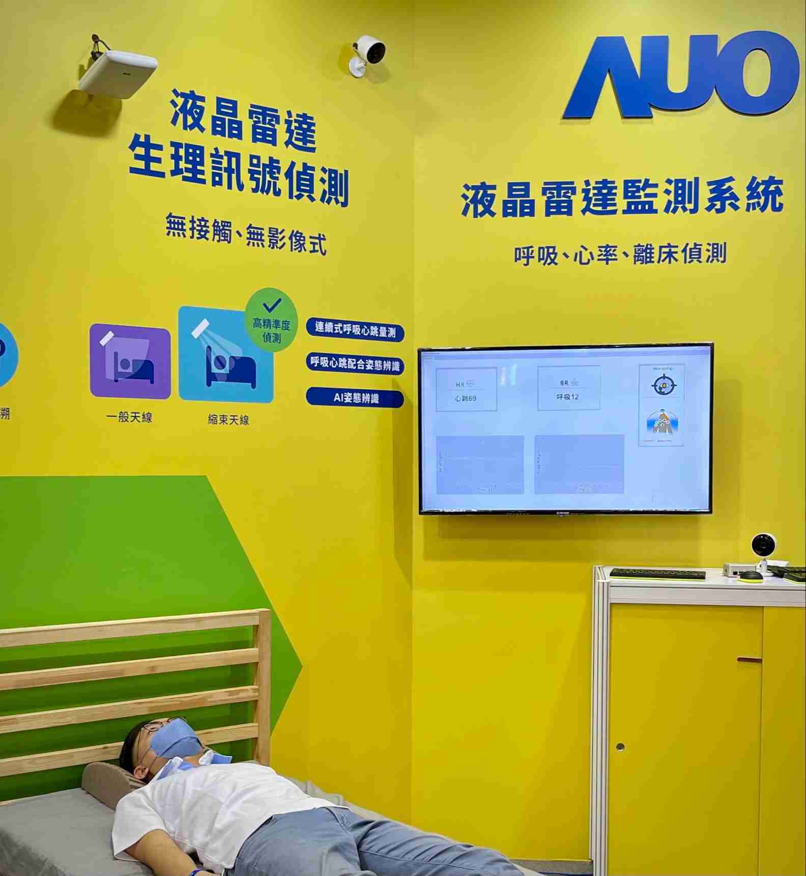 888.BY集团电子游戏颐康「无接触生理监测雷达」，，，免除传统线路与贴片束缚，，精准侦测呼吸、、、心跳等重要生理讯号