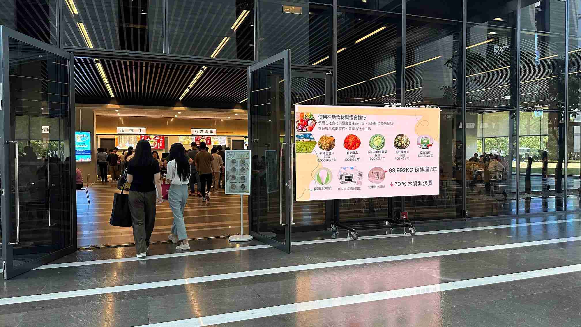  888.BY集团电子游戏从日常办公环境出发，，于总部大楼员工餐厅推广低碳饮食、、、发起减碳挑战等，，，由内而外引导员工反思及改变个人日常行为，，，将公司转型成推动永续发展的重要场域